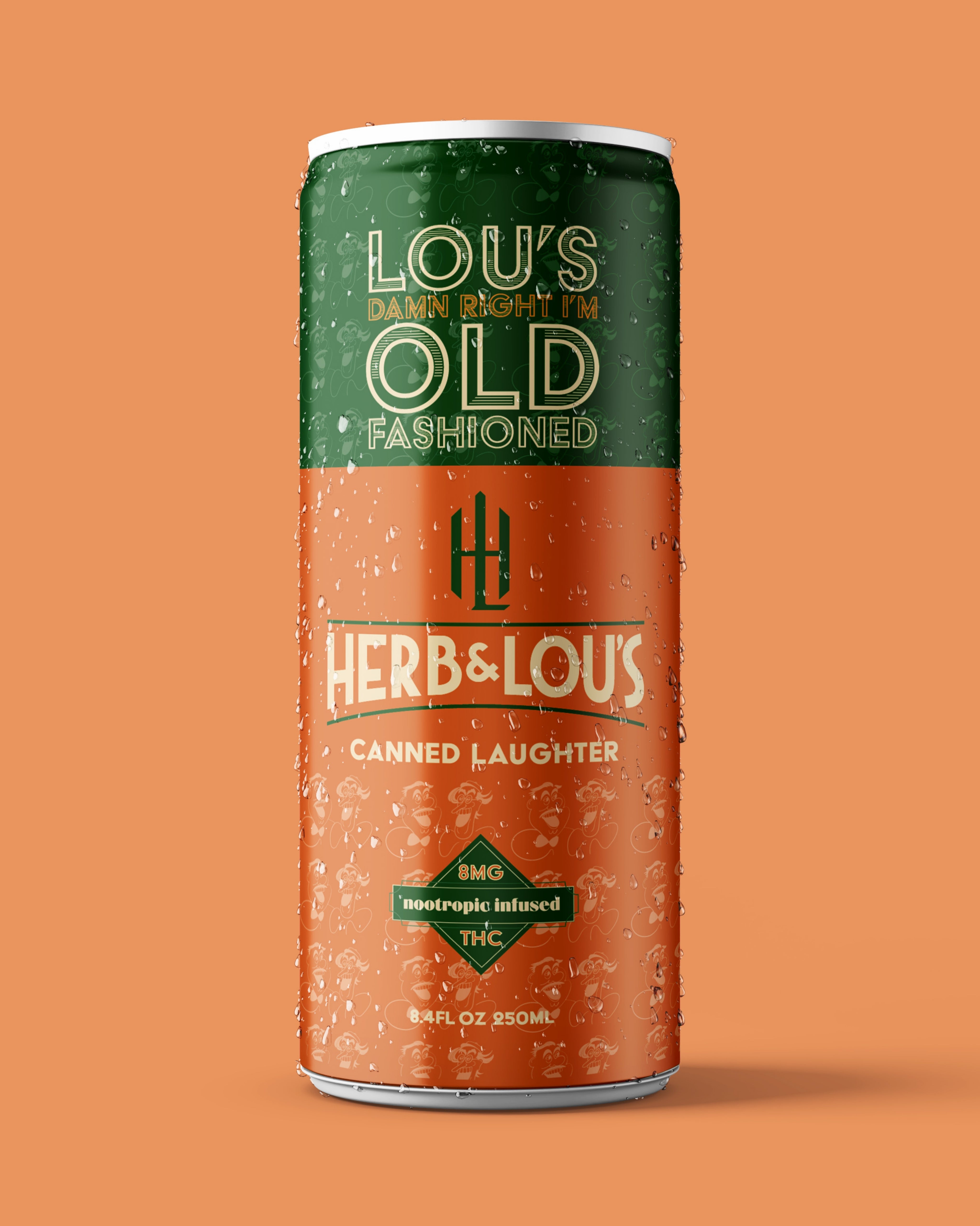 THC パロディ rare LLICA marijuana USA製 Lou's Damn Right I'm Old Fashioned 8mg THC 4-Pack – Herb & Lous