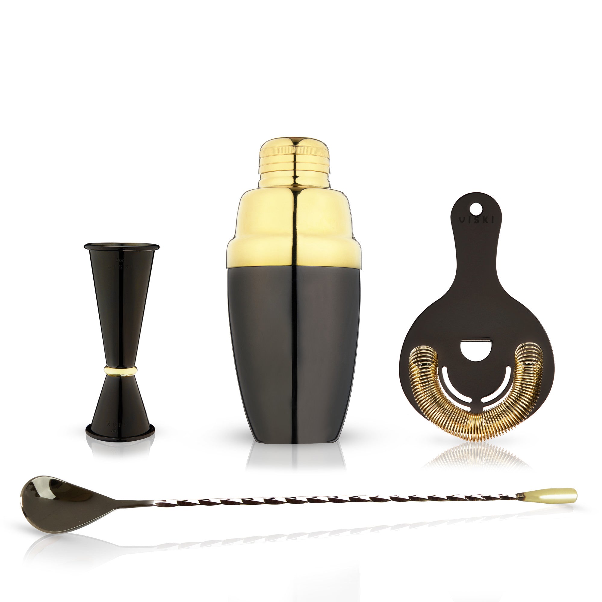 Viski - Gold Heavyweight Cocktail Shaker