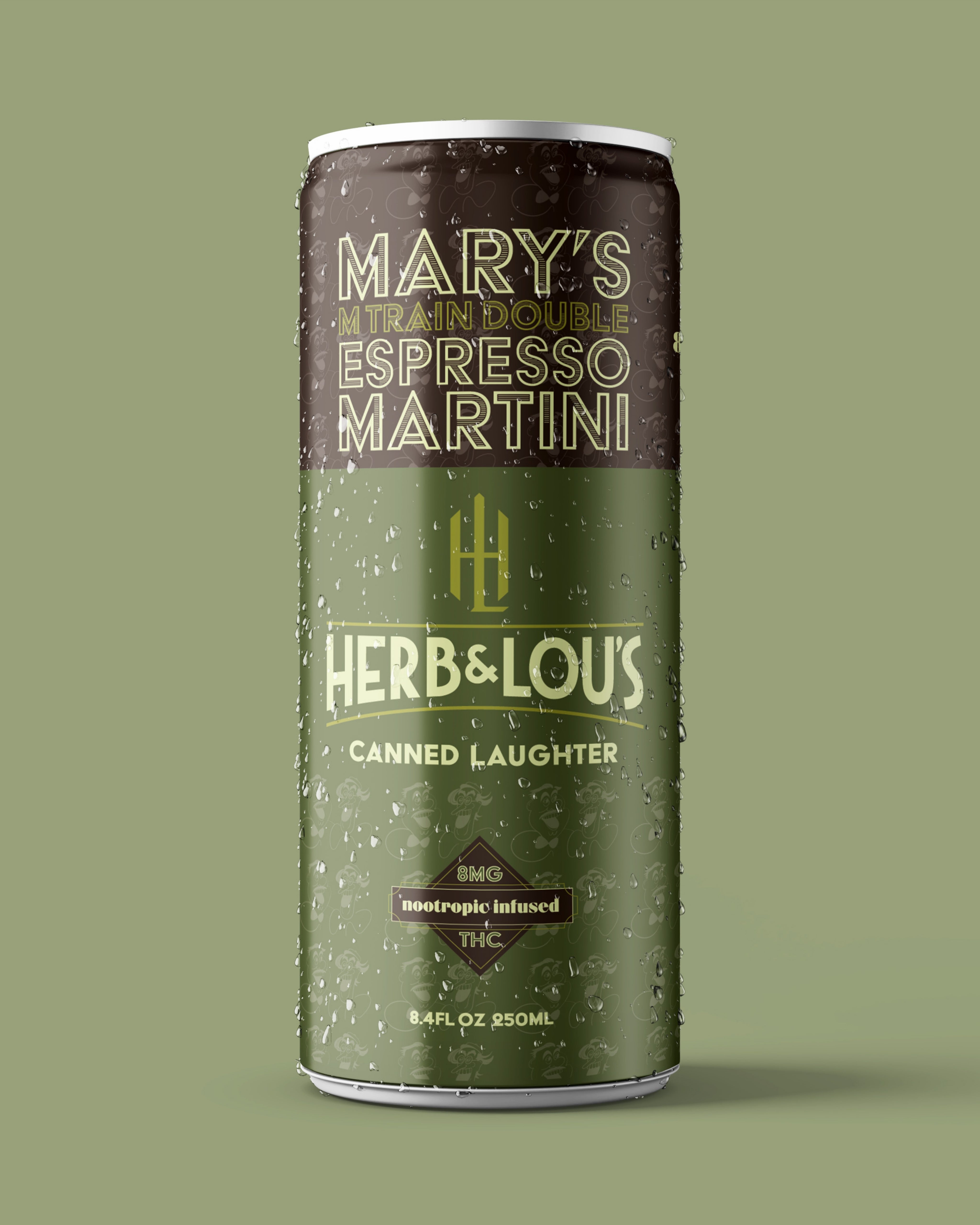 Mary's M Train Espresso Martini 8mg THC 4-Pack