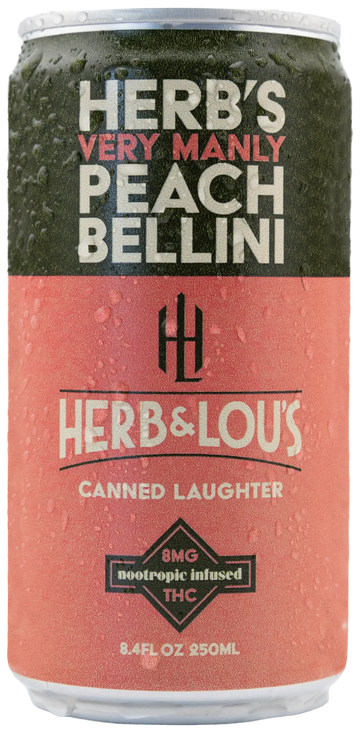 Herb's Very Manly Peach Bellini 8mg THC